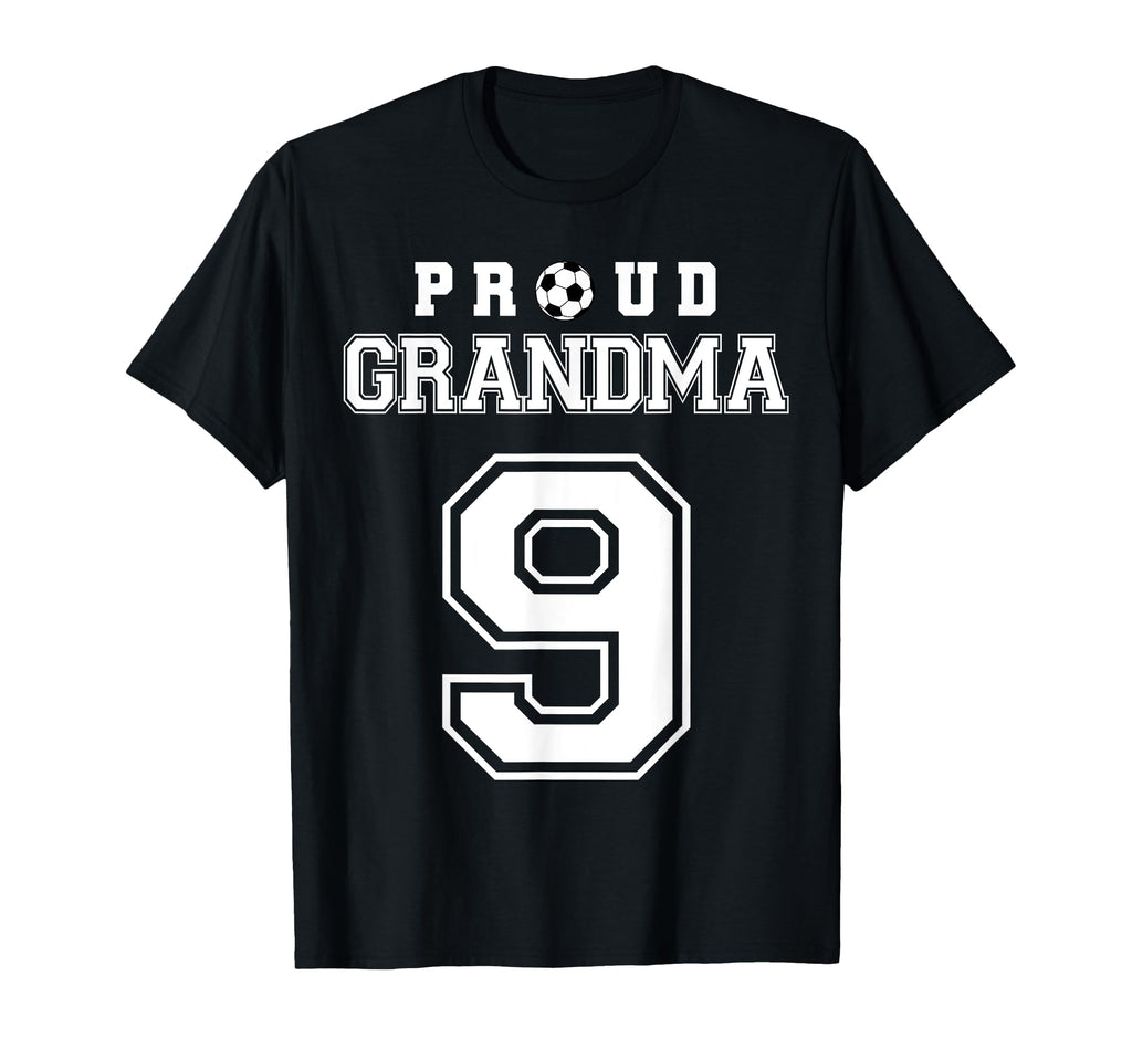 Number 9 Custom Proud Soccer Futbol T-Shirt - Casual Everyday Wear Unisex - T-Shirt, Sweatshirt, Hoodie