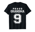 Number 9 Custom Proud Soccer Futbol T-Shirt - Casual Everyday Wear Unisex - T-Shirt, Sweatshirt, Hoodie