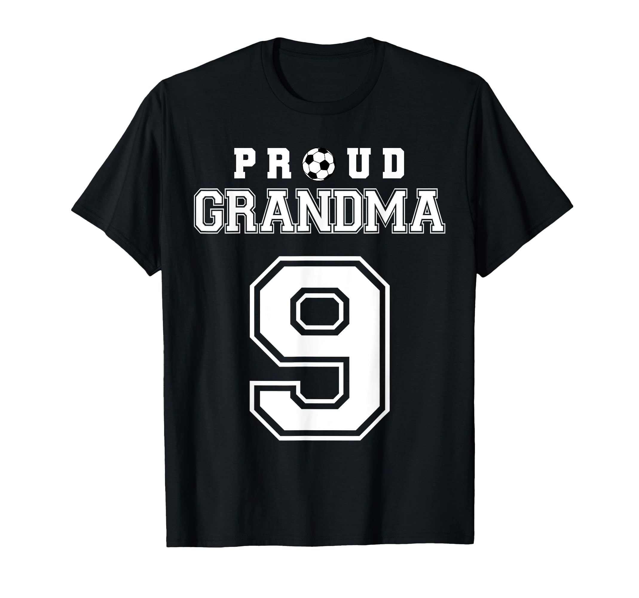 Number 9 Custom Proud Soccer Futbol T-Shirt - Casual Everyday Wear Unisex - T-Shirt, Sweatshirt, Hoodie