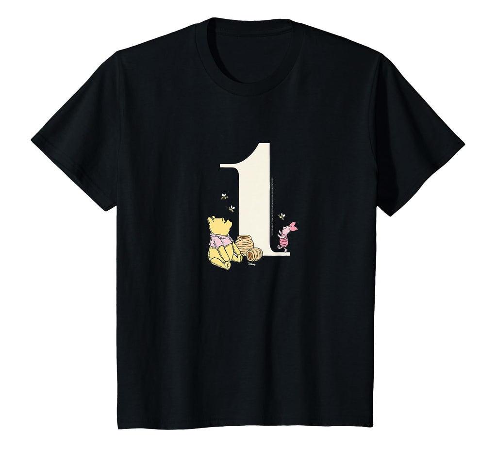Winnie Pooh Pooh Piglet Birthday One T-Shirt - Aesthetic Graphic Unisex - T-Shirt, Sweatshirt, Hoodie