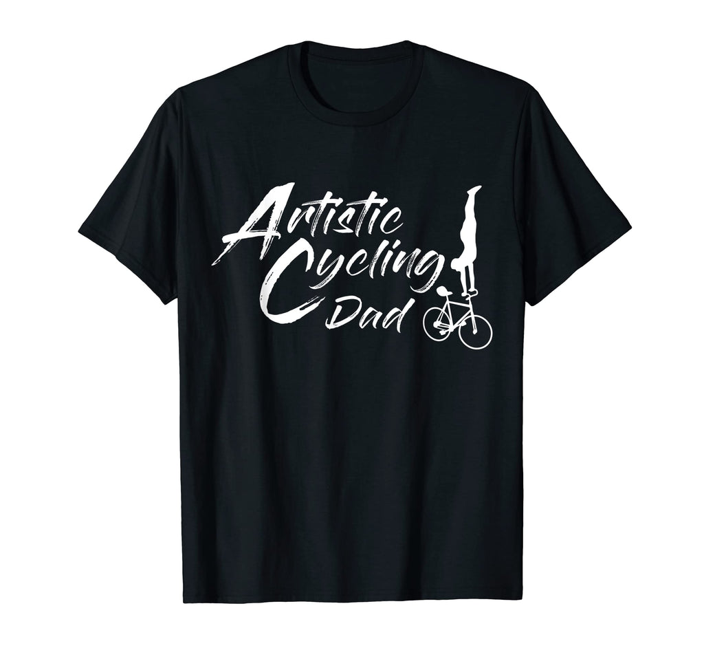 Artistic Cycling Artistic Bike Dad T-Shirt - Custom Art Print for Adults - T-Shirt, Sweatshirt, Hoodie