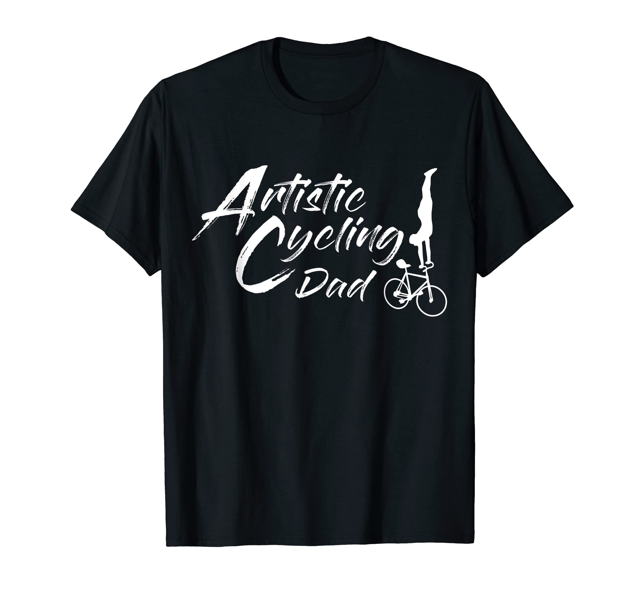 Artistic Cycling Artistic Bike Dad T-Shirt - Custom Art Print for Adults - T-Shirt, Sweatshirt, Hoodie