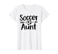 Soccer Aunt Heart Sport Lover Auntie T-Shirt - Custom Art Print for Adults - T-Shirt, Sweatshirt, Hoodie