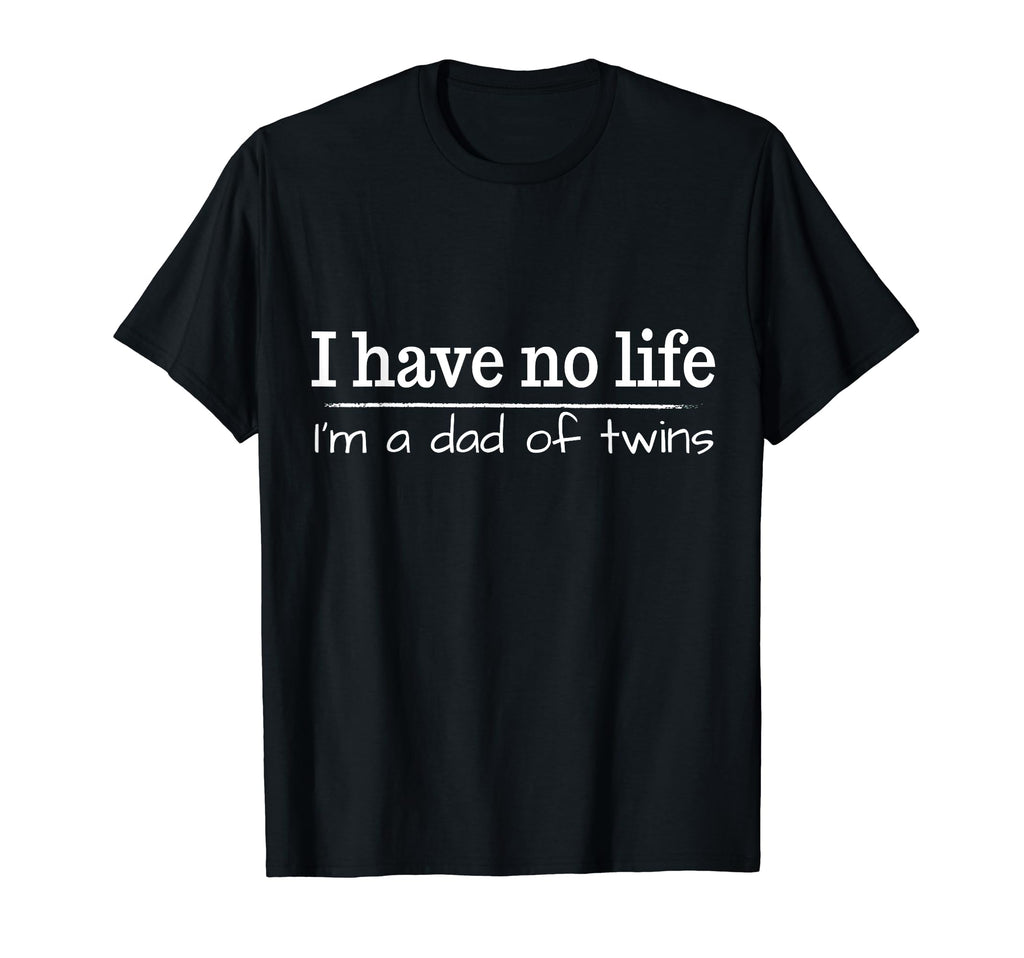 Dad Twins Funny New Parent Gift Shower T-Shirt - Trendy Graphic for Adults - T-Shirt, Sweatshirt, Hoodie