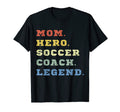 Mom Superhero Soccer Coach Legend Hoodie - Unique Graphic for Adults - T-Shirt, Sweatshirt, Hoodie