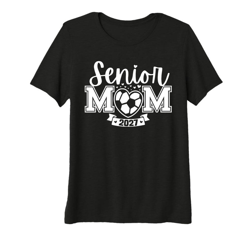 Womens Senior Soccer Mom Class T-Shirt - Casual Everyday Wear for Adults - T-Shirt, Sweatshirt, Hoodie