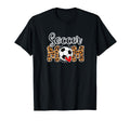 Soccer Mom Leopard Mom Soccer Player Mother T-Shirt - Unique Graphic Unisex - T-Shirt, Sweatshirt, Hoodie