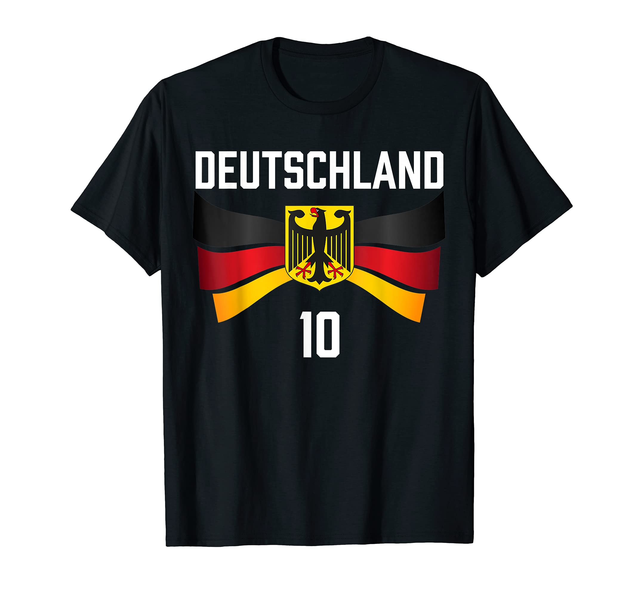Germany Soccer Fan Jersey Fussball T-Shirt - Trendy Graphic for Adults - T-Shirt, Sweatshirt, Hoodie