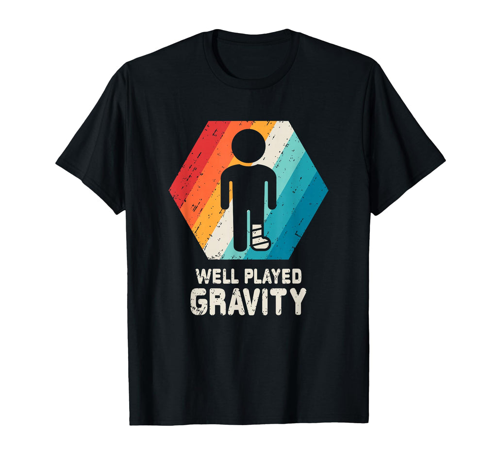 Broken Leg Ankle Knee Foot Injury Get Well T-Shirt - Trendy Graphic Unisex - T-Shirt, Sweatshirt, Hoodie