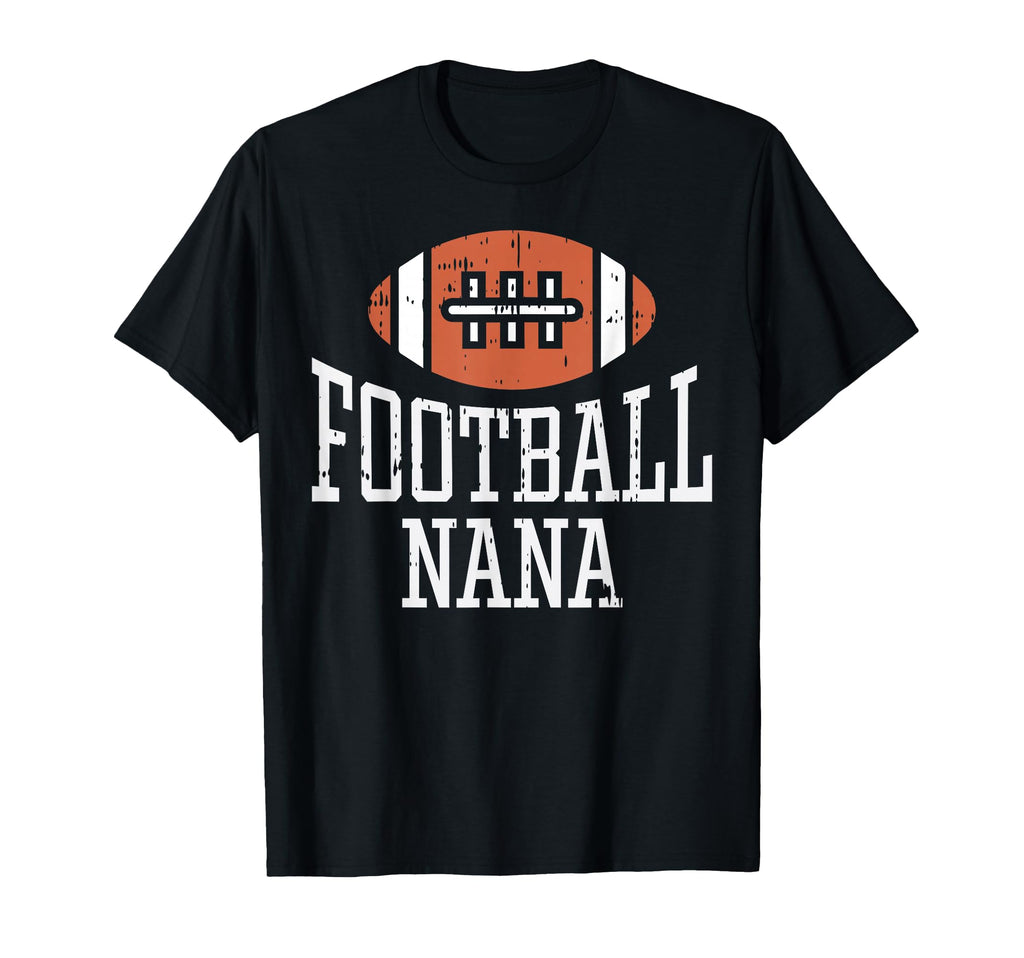 American Football Nana Game Day Sports T-Shirt - Graphic Print Unisex - T-Shirt, Sweatshirt, Hoodie