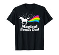 Magical Bonus Dad Unicorn Farting T-Shirt - Custom Art Print for Adults - T-Shirt, Sweatshirt, Hoodie