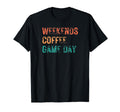 Weekends Coffee Game Day Soccer Football T-Shirt - Custom Art Print Unisex - T-Shirt, Sweatshirt, Hoodie