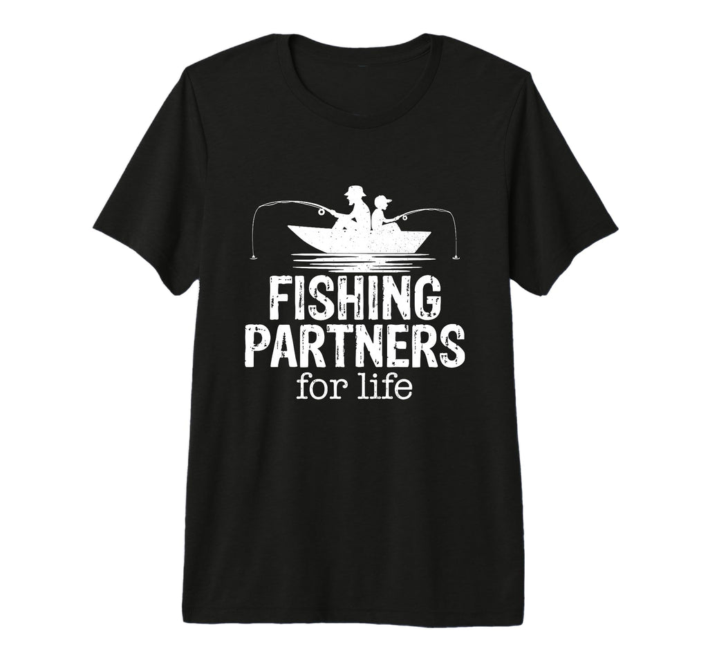Mens Father And Son Fishing Partners T-Shirt - Streetwear Style Men Women - T-Shirt, Sweatshirt, Hoodie