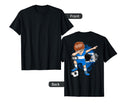 Dabbing Soccer Honduras Jersey T-Shirt - Custom Art Print Men Women - T-Shirt, Sweatshirt, Hoodie