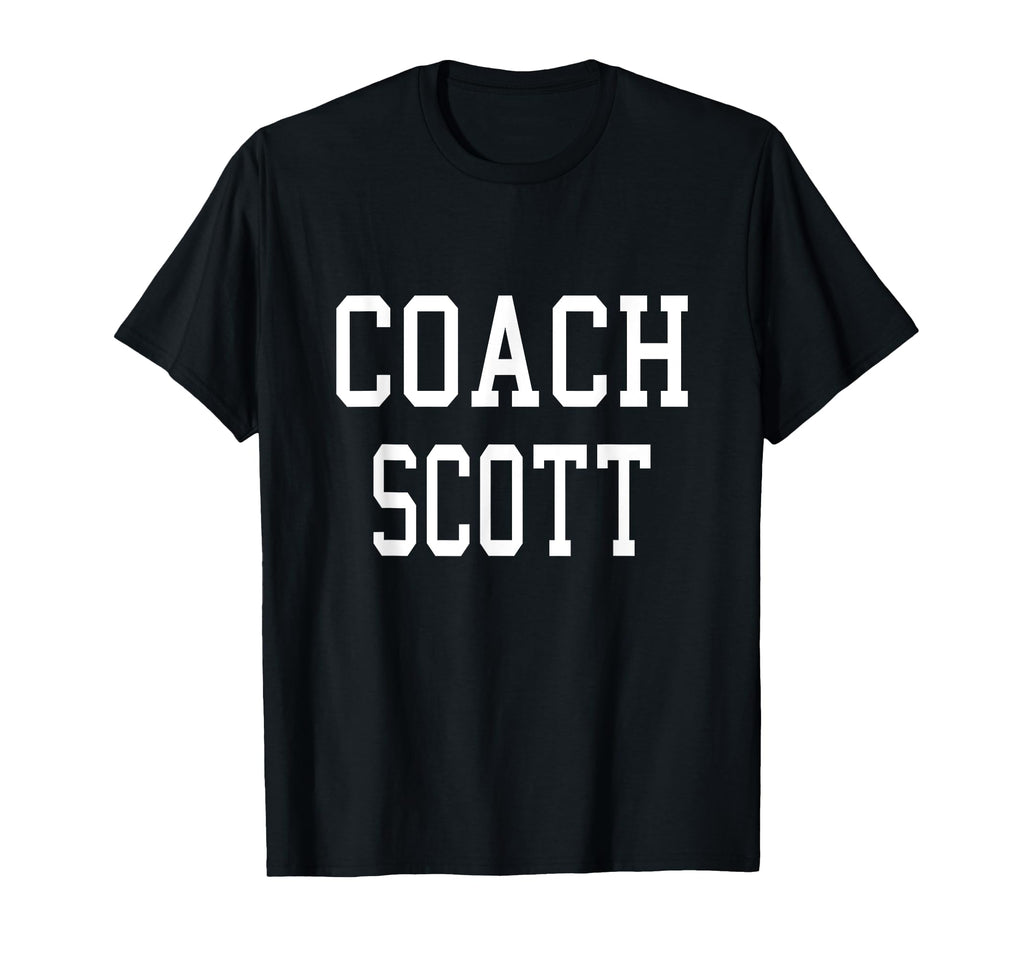 Coach Scott Custom Football Soccer T-Shirt - Graphic Print for Adults - T-Shirt, Sweatshirt, Hoodie