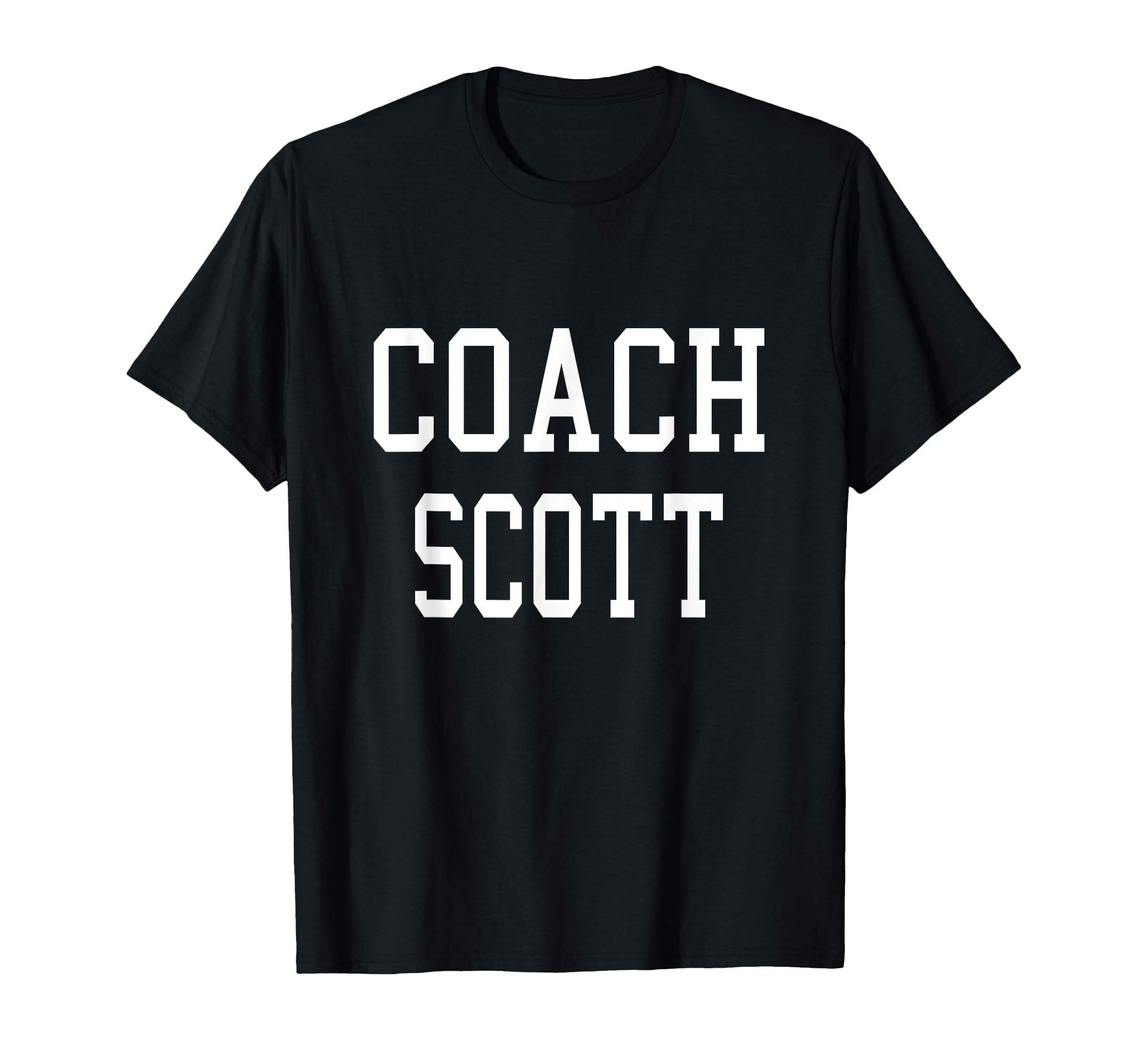 Coach Scott Custom Football Soccer T-Shirt - Graphic Print for Adults - T-Shirt, Sweatshirt, Hoodie