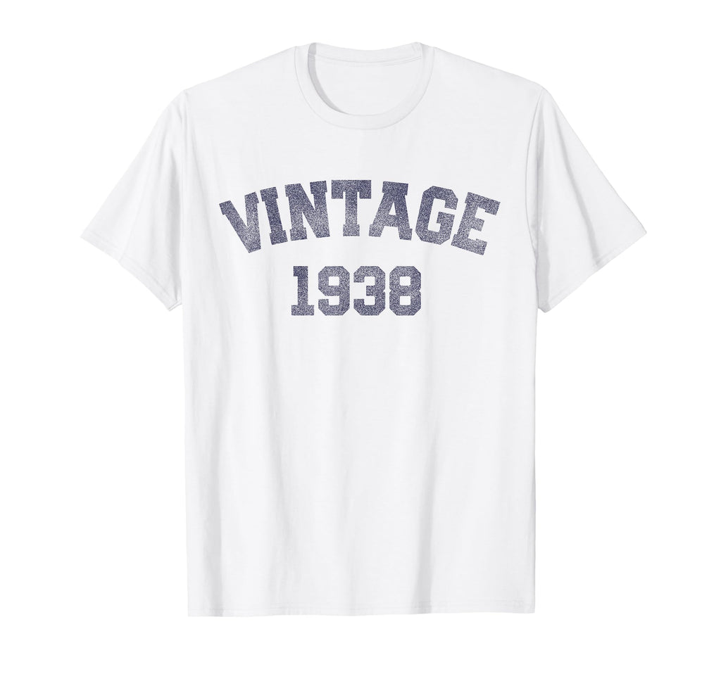 1938 Birthday 88Th Bday 88 Years Old T-Shirt - Minimalist Print Men Women - T-Shirt, Sweatshirt, Hoodie
