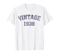 1938 Birthday 88Th Bday 88 Years Old T-Shirt - Minimalist Print Men Women - T-Shirt, Sweatshirt, Hoodie