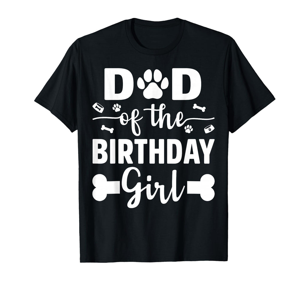Dad Birthday Dog Paw Dogs Lovers Bday T-Shirt - Streetwear Style Unisex - T-Shirt, Sweatshirt, Hoodie