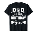 Dad Birthday Dog Paw Dogs Lovers Bday T-Shirt - Streetwear Style Unisex - T-Shirt, Sweatshirt, Hoodie