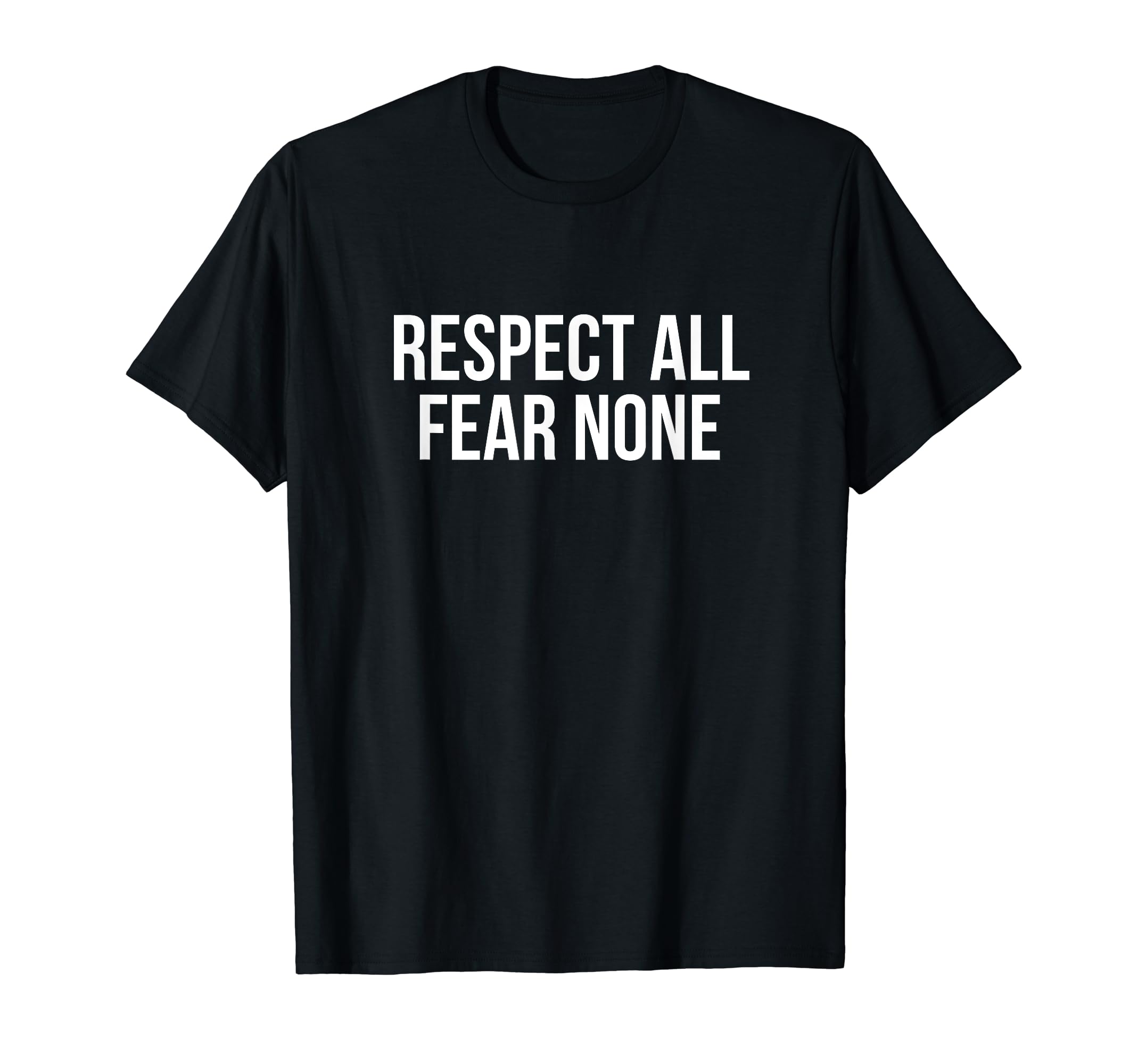 Respect All Fear None Soccer T-Shirt - Trendy Graphic Men Women - T-Shirt, Sweatshirt, Hoodie
