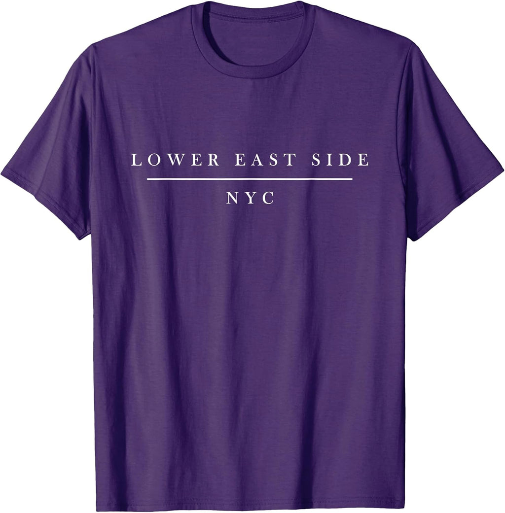Minimalistic Lower East Side NYC - Adult & Kids T-Shirts, Sweatshirts & Hoodies apparel design preview 1