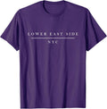 Minimalistic Lower East Side NYC - Adult & Kids T-Shirts, Sweatshirts & Hoodies apparel design preview 1