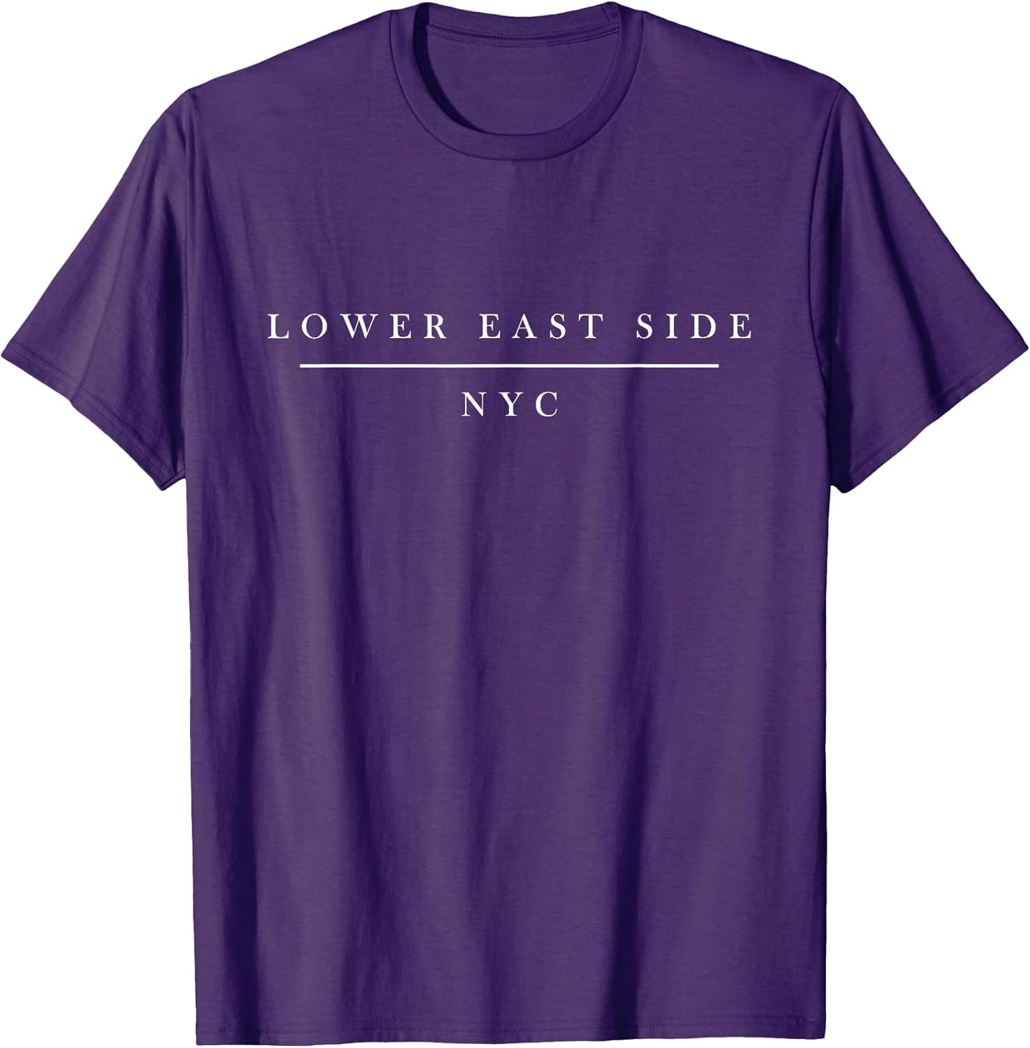 Minimalistic Lower East Side NYC - Adult & Kids T-Shirts, Sweatshirts & Hoodies apparel design preview 1