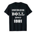Incredi Ball 1981 Incredible T-Shirt - Fun Novelty Design Men Women - T-Shirt, Sweatshirt, Hoodie
