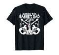 Rockin Basset Hound Dad Life Dog T-Shirt - Novelty Apparel for Adults - T-Shirt, Sweatshirt, Hoodie