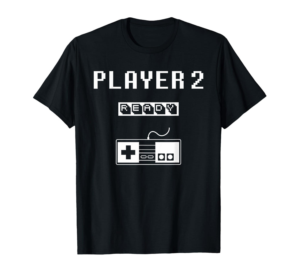 Player 1 Player 2 Ready Player Reto Game T-Shirt - Graphic Print Unisex - T-Shirt, Sweatshirt, Hoodie