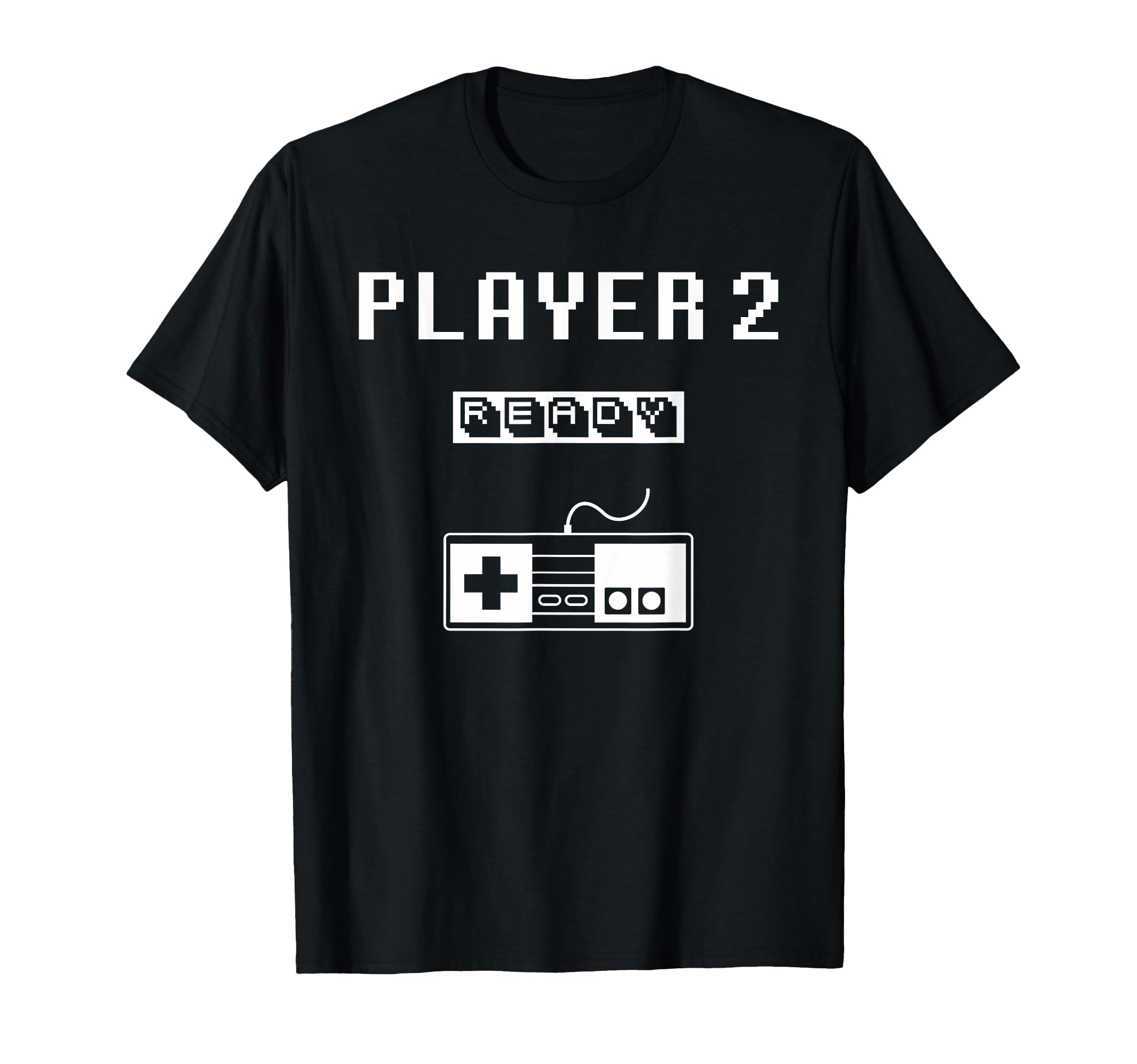 Player 1 Player 2 Ready Player Reto Game T-Shirt - Graphic Print Unisex - T-Shirt, Sweatshirt, Hoodie