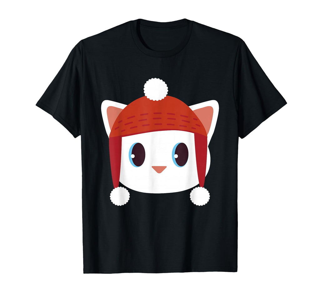 Cat Beanie Beany Warm Wool Hat Winter T-Shirt - Minimalist Print Men Women - T-Shirt, Sweatshirt, Hoodie