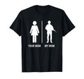 Your Mom My Mom Funny Soldier T-Shirt - Minimalist Print Men Women - T-Shirt, Sweatshirt, Hoodie