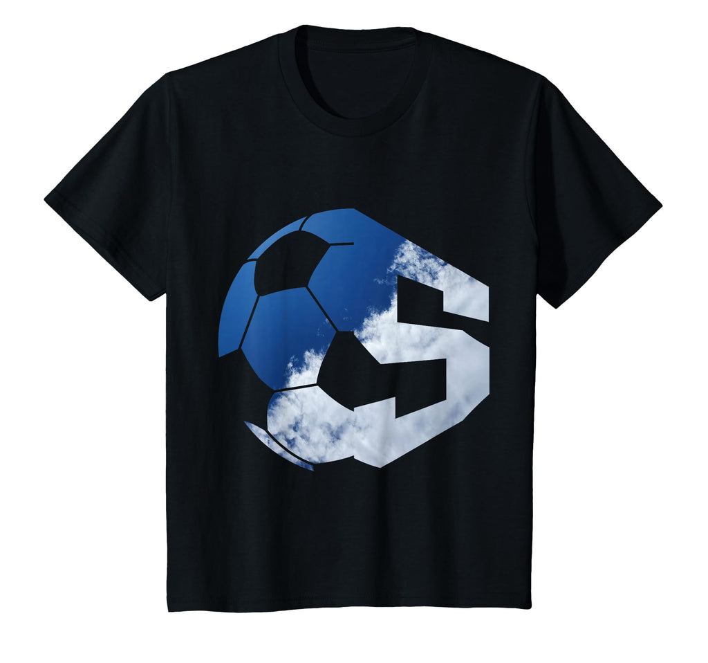 Number 5 Years Soccer 5Th Birthday T-Shirt - Aesthetic Graphic for Adults - T-Shirt, Sweatshirt, Hoodie
