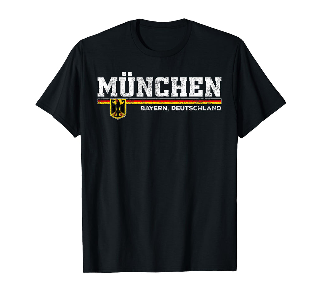 Munich Munchen Germany Deutschland T-Shirt - Unique Graphic for Adults - T-Shirt, Sweatshirt, Hoodie