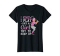 I Know I Play Like Try To Keep Up Baseball T-Shirt - Graphic Print Unisex - T-Shirt, Sweatshirt, Hoodie
