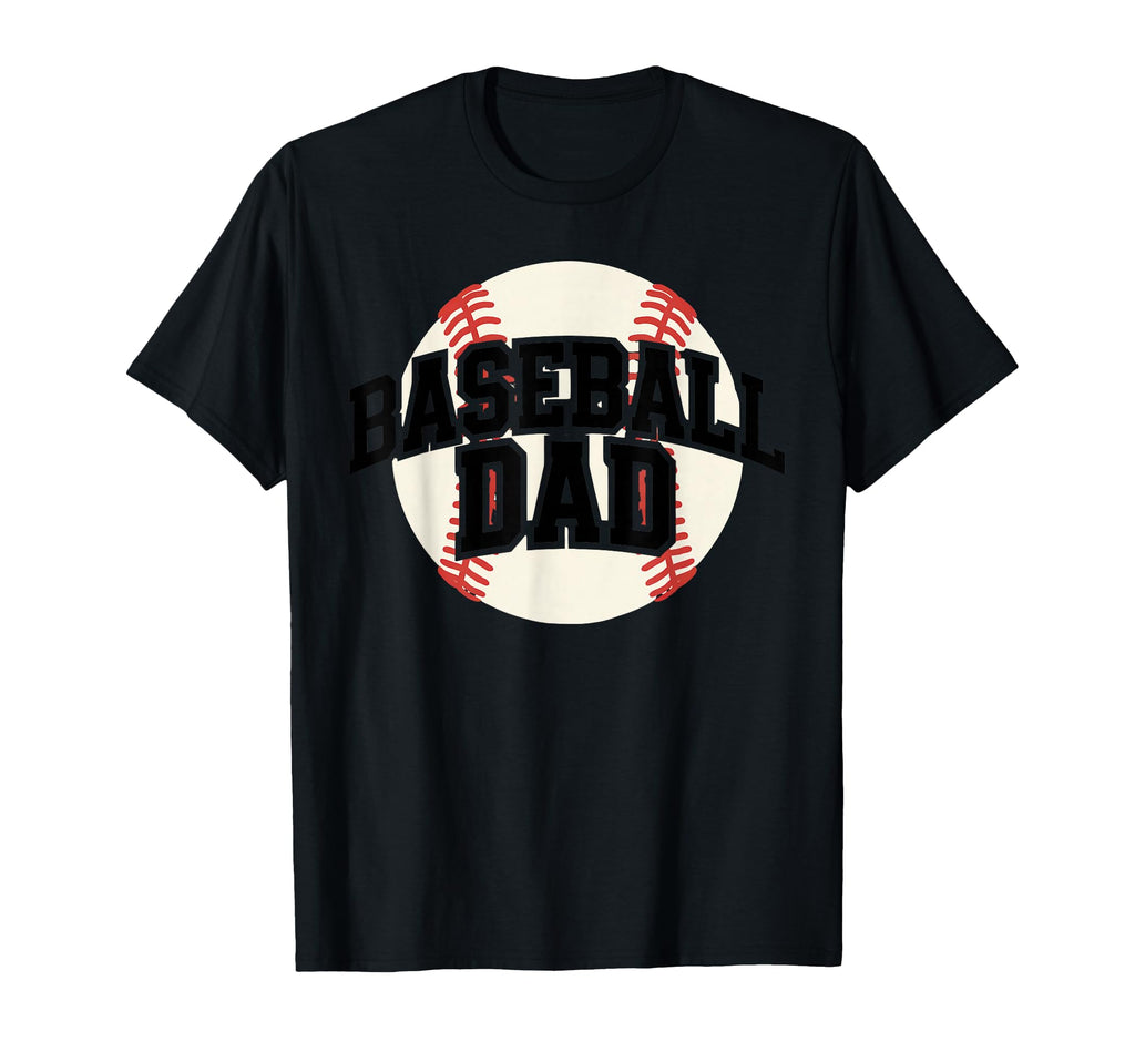 Funny Baseball Dad Game Day Sports Parent T-Shirt - Minimalist Print Unisex - T-Shirt, Sweatshirt, Hoodie