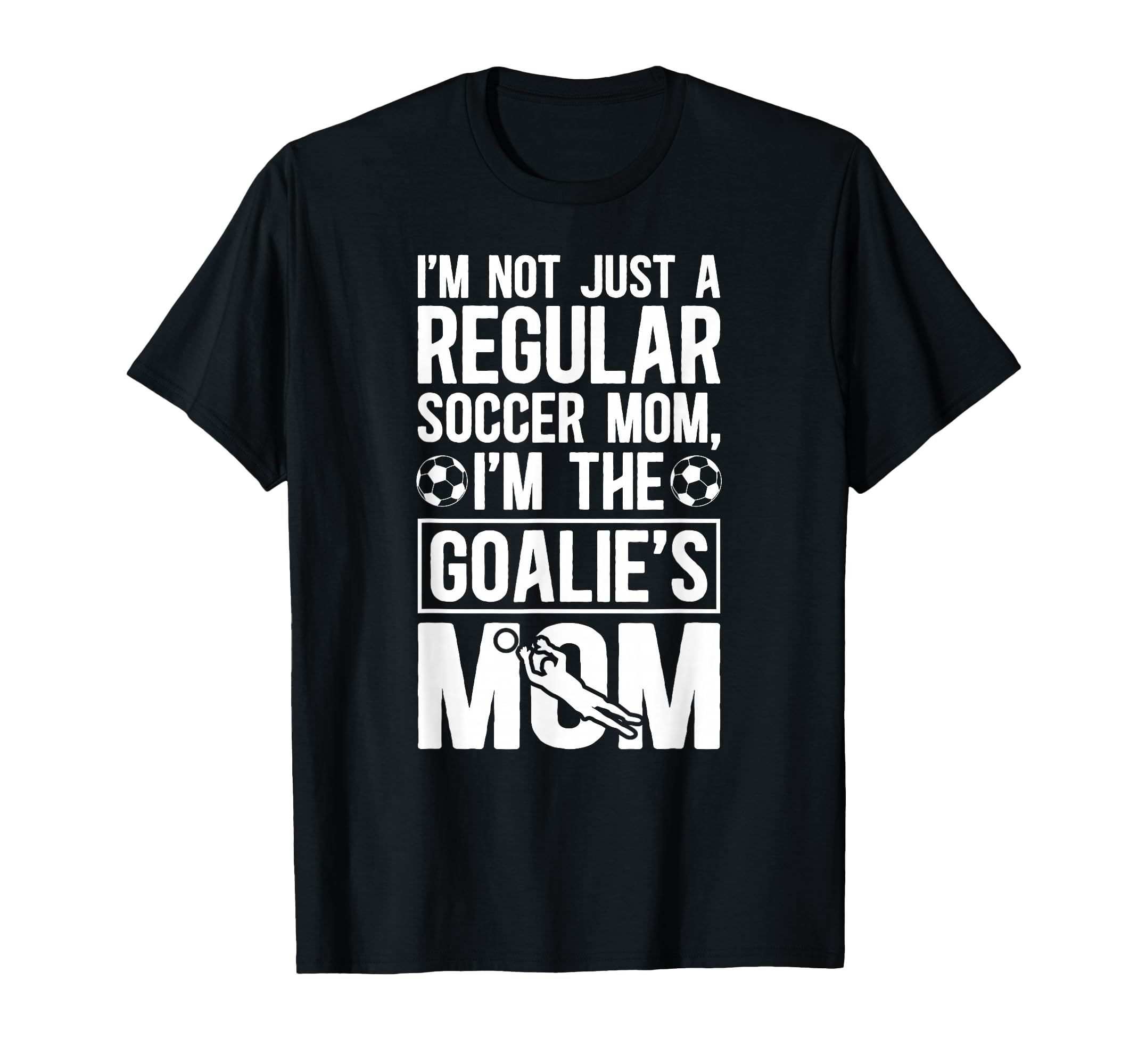Im Soccer Goalkeeper Mom Soccer T-Shirt - Minimalist Print Men Women - T-Shirt, Sweatshirt, Hoodie