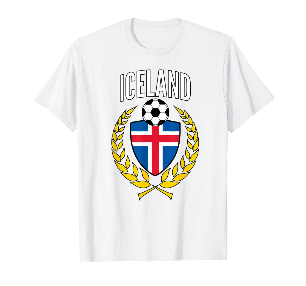Iceland Soccer Jersey Football Fan T-Shirt - Streetwear Style for Adults - T-Shirt, Sweatshirt, Hoodie
