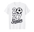 Class 2027 Senior Soccer Mens T-Shirt - Graphic Print Men Women - T-Shirt, Sweatshirt, Hoodie