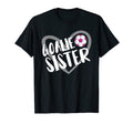 Soccer Goalie Sister Heart T-Shirt - Unique Graphic Unisex - T-Shirt, Sweatshirt, Hoodie