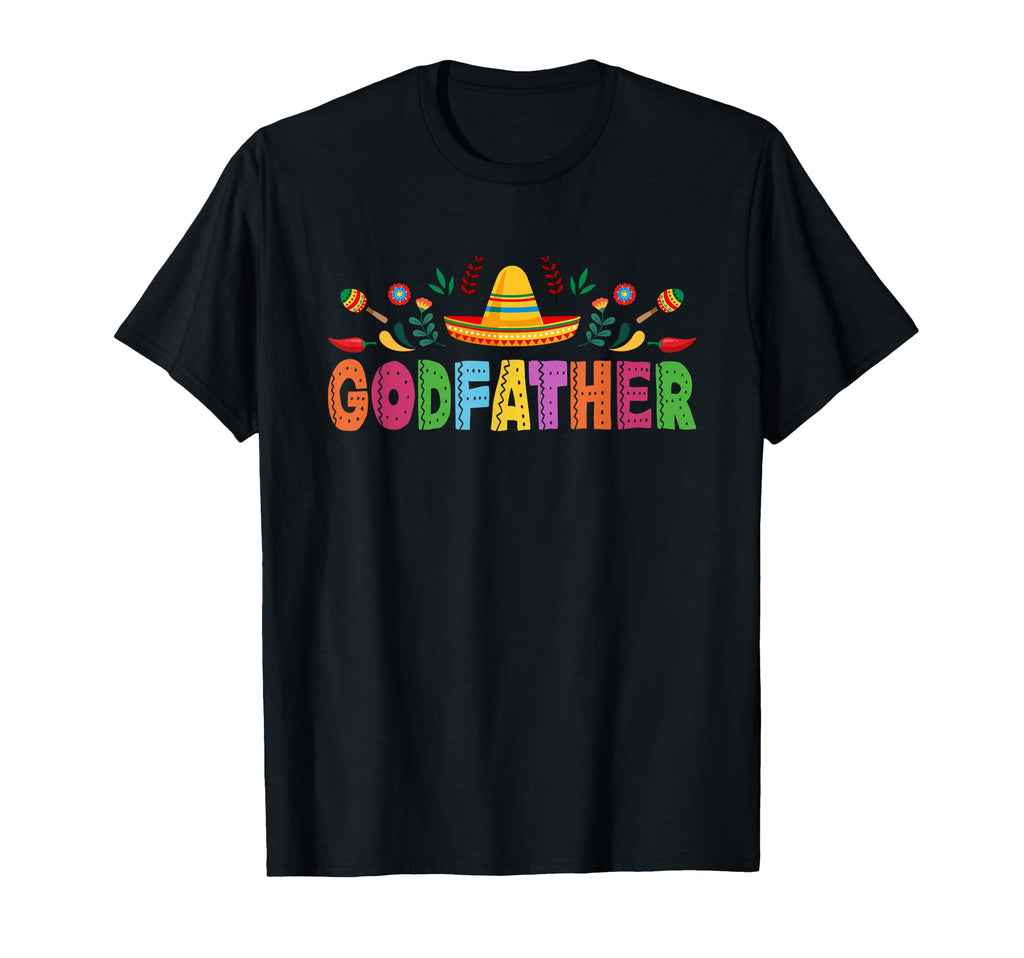 Godfather Mexican Fiesta Bday Party T-Shirt - Aesthetic Graphic Unisex - T-Shirt, Sweatshirt, Hoodie