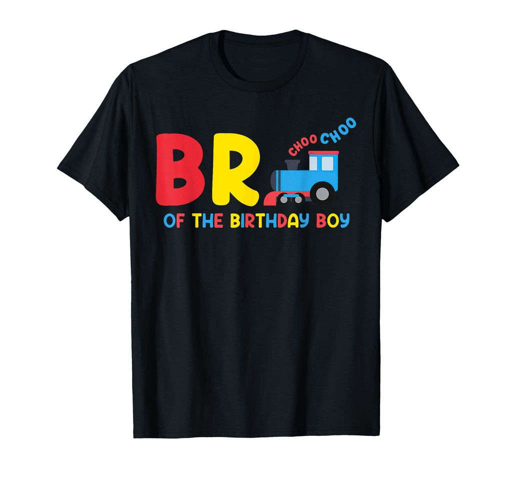 Brother Birthday Choo Choo Train T-Shirt - Minimalist Print for Adults - T-Shirt, Sweatshirt, Hoodie