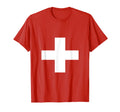 Switzerland 2021 Flag Love Soccer T-Shirt - Minimalist Print Men Women - T-Shirt, Sweatshirt, Hoodie