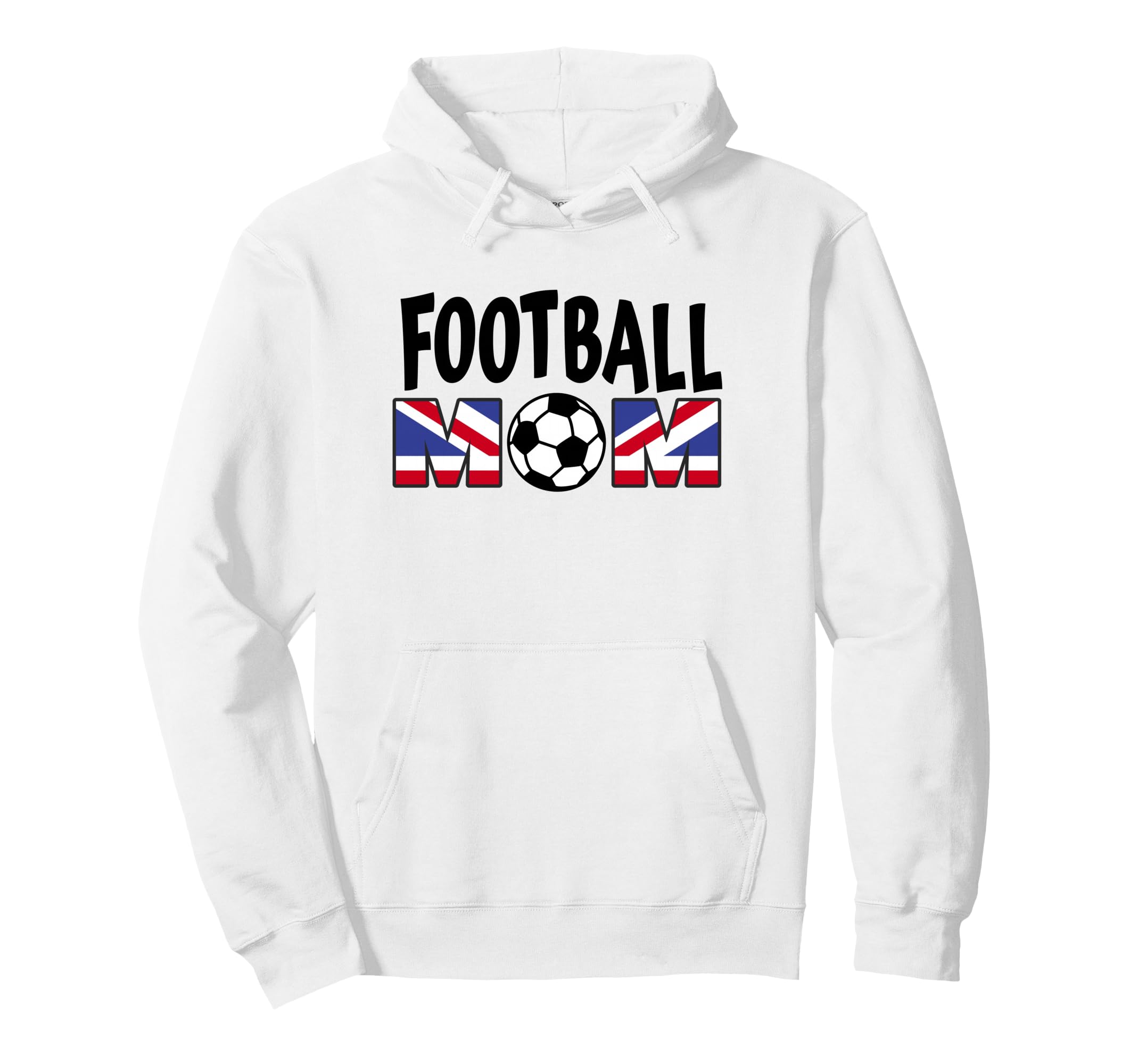 Football Mom Soccer Game Day Gift Proud Hoodie - Unique Graphic Unisex - T-Shirt, Sweatshirt, Hoodie
