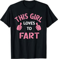 Vintage Funny Sarcastic Saying This Girl Loves to - Adult & Kids T-Shirts, Sweatshirts & Hoodies apparel design preview 1