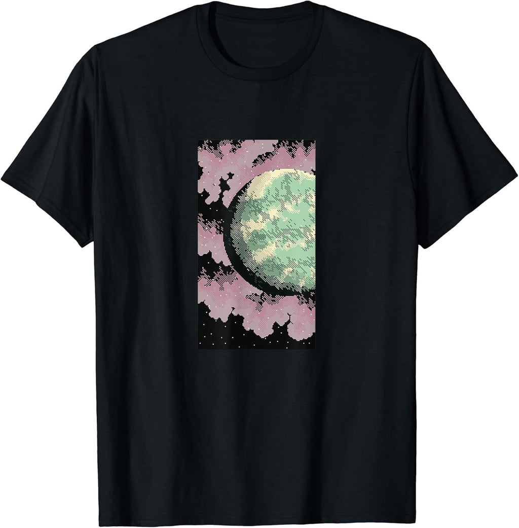 Space Pixel Art - Adult & Kids T-Shirts, Sweatshirts & Hoodies apparel design preview 1