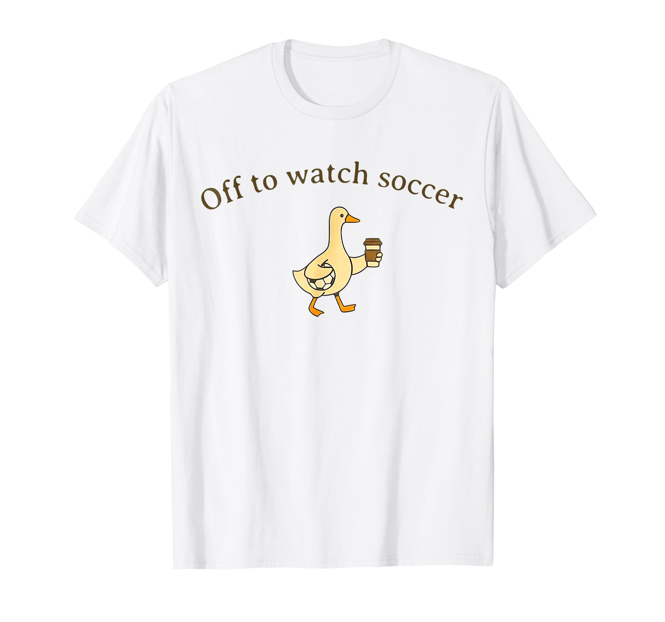 Off To Watch Soccer T Shir T T-Shirt - Minimalist Print Men Women - T-Shirt, Sweatshirt, Hoodie