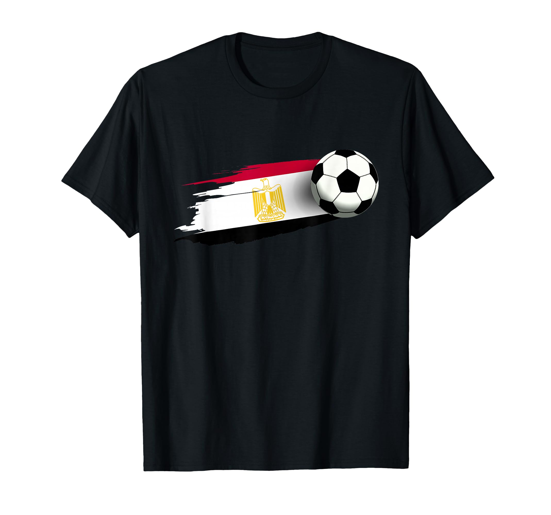 Egypt Flag Egyptian Soccer Flag T-Shirt - Streetwear Style for Adults - T-Shirt, Sweatshirt, Hoodie